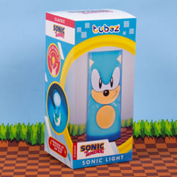 Sonic The Hedgehog Tubez Night Light with Twist Top Adjustable Brightness. USB or Battery Powered. Officially Licensed