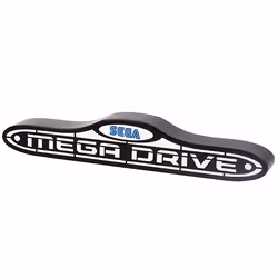 Fizz Creations SEGA Mega Drive Logo Light, Warm glow, Black, Silver, Battery, AA, 1 pc(s)