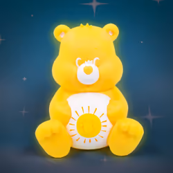 Care Bears Mood Lamp, Funshine Bear Soft Glow Night Light.