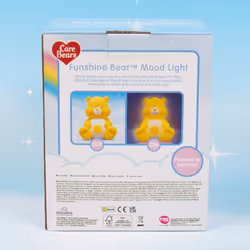 Care Bears Mood Lamp, Funshine Bear Soft Glow Night Light.