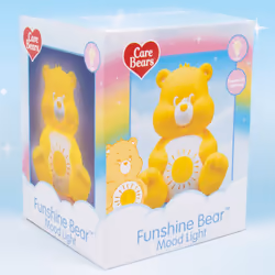 Care Bears Mood Lamp, Funshine Bear Soft Glow Night Light.