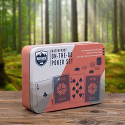 Fizz Creations Wayfarer On the Go Poker Set Card Game
