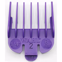 Genuine Wahl No. 2 Hair Clipper Comb Guide Attachment 6mm 1/4" Purple