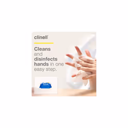 CAHW200 Antibacterial Hand Wipe Suitable for Hands and Surfaces, 1 Pack of 200 wipes ,15 x 10 x 12 centimeters