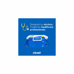 CAHW200 Antibacterial Hand Wipe Suitable for Hands and Surfaces, 1 Pack of 200 wipes ,15 x 10 x 12 centimeters