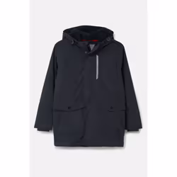 Isabella Kids School Waterproof Coat - 7-8 Yrs, Charcoal