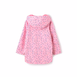 Olivia Kids Lightweight Waterproof Jacket - 2-3 Yrs, Rose Pink Dot