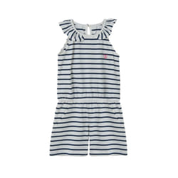 Penelope Kids Playsuit - 5-6 Yrs, Cloud Stripe