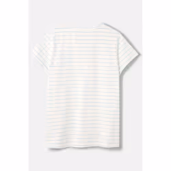 Seashore Womens T-Shirt - UK 16, Cloud Pale Blue Stripe