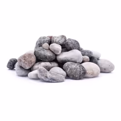 Fish Tank Aquarium Decoration Natural Pea Gravel Stones Substrate - 15-30mm 20Kg