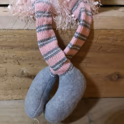 Premier 50cm Sitting Male Christmas Gonk  LED with Striped Hat - Additional view 4