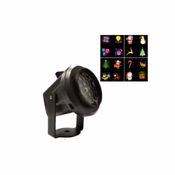 Multi-Patterned Christmas Projector Light