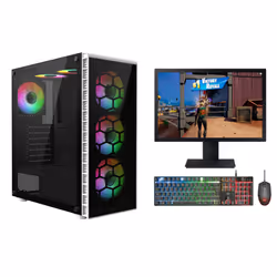 FCS Fast Gaming Intel Core i3-4th Gen 8GB RAM 1TB HDD PC Bundle
