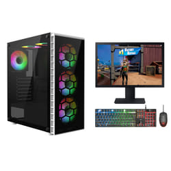 FCS Fast Gaming Intel Core i3-4th Gen 8GB RAM 1TB HDD PC Bundle
