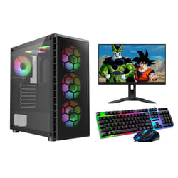 FCS ULTRA Gaming PC Bundle Intel Core i5-4570 8GB 240SSD Windows 11 GT 730