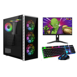 FCS ULTRA Gaming PC Bundle Intel Core i5-4570 8GB 240SSD Windows11 GT 730