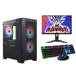 FCS ULTRA Gaming PC Bundle Intel Core i5-4570 8GB 240SSD Windows 11 GT 730