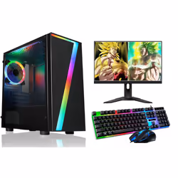 FCS ULTRA Gaming PC Bundle Intel Core i5 8GB 240SSD Windows 10 GT 730