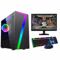 FCS Fast Gaming Intel Quad Core i5 16GB RAM 1TB HDD PC Bundle
