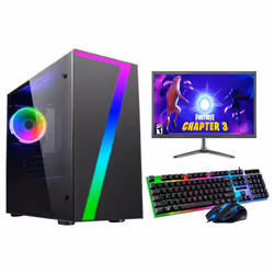 FCS Fast Gaming PC Bundle Intel Quad Core i5 16GB RAM 1TB Windows 10 2GB GT1030