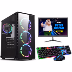 FCS Fast Gaming PC Bundle Intel Quad Core i5 16GB RAM 1TB Windows 10 2GB GT1030