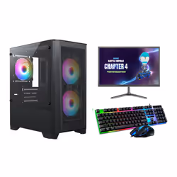 FCS Fast Gaming Intel Core i5-4570 8GB RAM 1TB HDD PC Bundle & Monitor