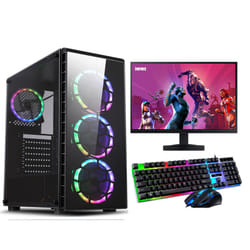 FCS Gaming PC Computer Bundle Intel Quad Core i5 16GB 1TB Windows 10 2GB GT730