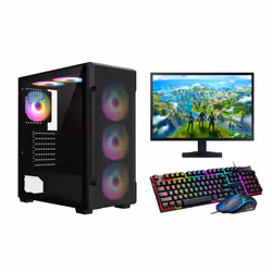 FCS ULTRA FAST Gaming PC Bundle Intel Core i7-4770 16GB 1TB Win 11 RTX 3050