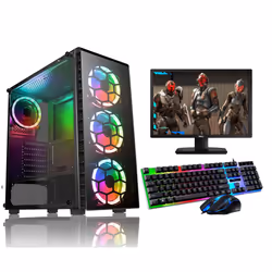 FCS Gaming PC Bundle Intel Core i7 16GB 1TB 4GB 1630 Win 10 Wi-Fi Warranty