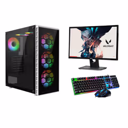 FCS Fast Gaming PC Bundle - Intel Core i5-4570 8GB RAM 1TB GT730 2GB 19'' Monitor
