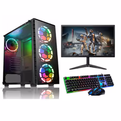 FCS Fast Gaming PC Bundle - Core i5 8GB RAM 1TB GT730 2GB 19'' Monitor