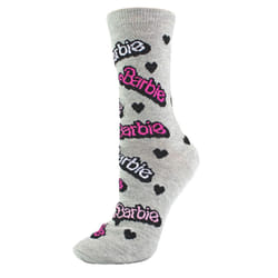 Barbie - Ladies Funky Crew Casual Novelty Barbie Socks - Unique Gift for Barbie Lovers