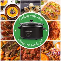 Hamilton Beach 'The Comfort Cook' 3.5L Black Slow Cooker - Additional view 4