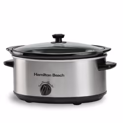 Hamilton Beach 'The Family Favourite' 6.5L Silver Slow Cooker