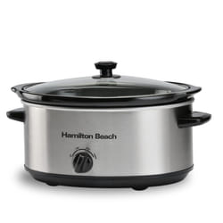 Hamilton Beach 'The Family Favourite' 6.5L Silver Slow Cooker