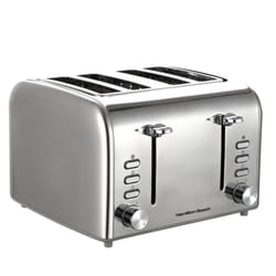 Hamilton Beach Rise 4 Slice Brushed & Polished Stainless Steel Toaster