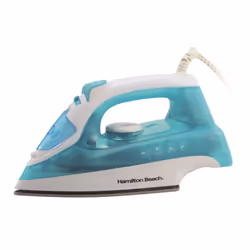 Hamilton Beach SteamMax 2200W Aqua & White Steam Iron