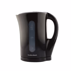 Hamilton Beach Essential 1.7L Plastic Kettle Black