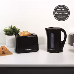 Hamilton Beach Essential 1.7L Plastic Kettle Black - Additional view 8