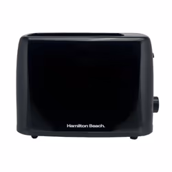 Hamilton Beach Essential 2 Slice Plastic Toaster Black