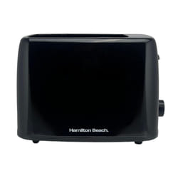 Hamilton Beach Essential 2 Slice Plastic Toaster Black