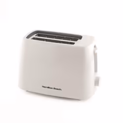 Hamilton Beach, Toaster 2 Slice, Essentials, White, HB1116W