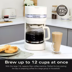 Hamilton Beach, Filter Coffee Machine, Ella, 1.5L, 900W, HBC9453MC
