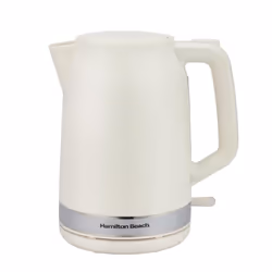 Hamilton Beach Ella 1.7L Matte Cream Kettle