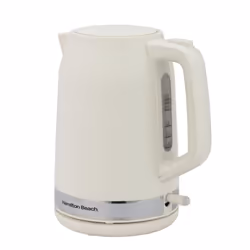 Hamilton Beach Ella 1.7L Matte Cream Kettle