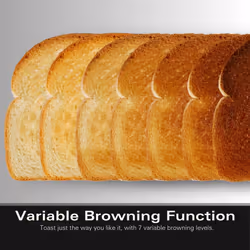 Hamilton Beach, Toaster 2 Slice, Ella, 800W, Matte Charcoal, HBT1322MCH