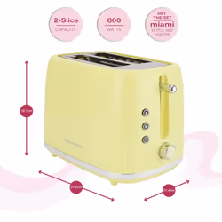 Hamilton Beach, Miami Toaster, 2 Slice, Banana Split, HB1420B