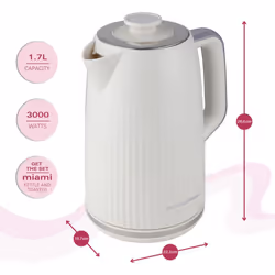Hamilton Beach, Miami Electric Kettle, 1.7L, Sand, HB3023S