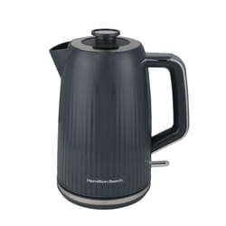 Hamilton Beach, Miami Electric Kettle, 1.7L, Charcoal Grey, HB3023CH