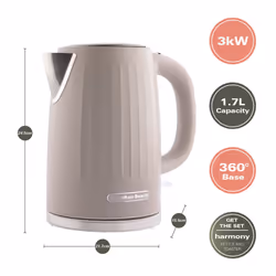 Hamilton Beach, Harmony Electric Kettle, 1.7L, Cappuccino, HBK012C